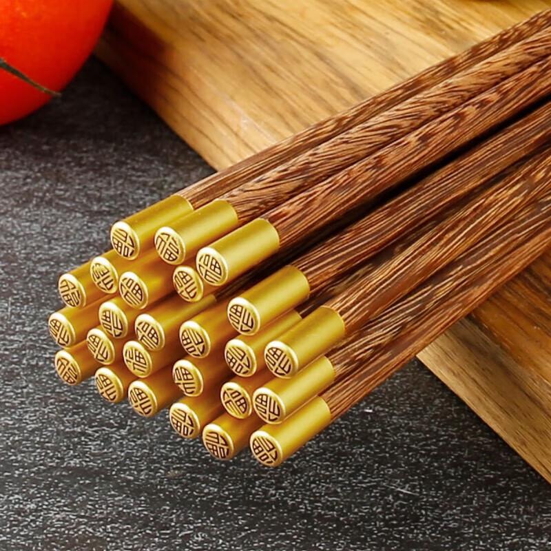 Shibazi Wenge Wood Chopsticks Set