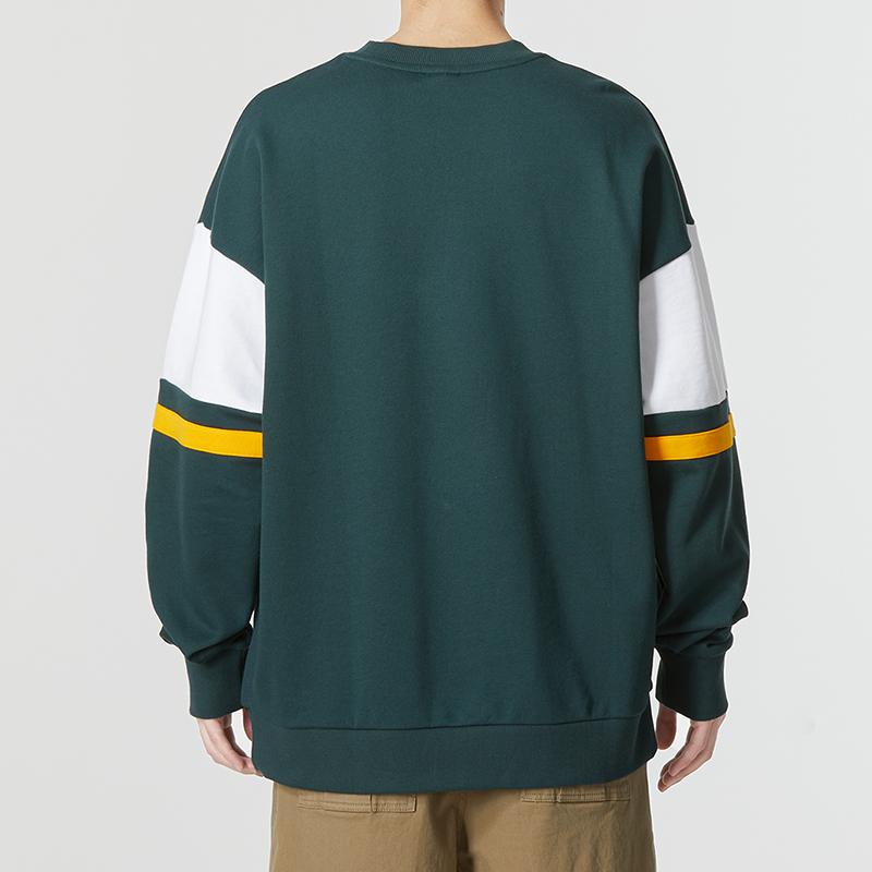 Puma Sportswear Running Fitness Training Casual Pullover American Hoodie Unisex hoodies Green White Yellow 536394-80