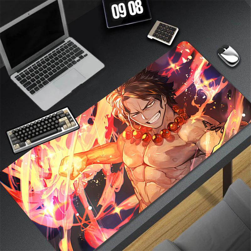 Tappetino Mouse da Gioco Durevole Tappetino per Scrivania del Computer Tappetino per Tastiera da Tavolo Pezzo Unico Laptop Gomma Antiscivolo Posteriore Raffinato Tappetino Mouse Anime