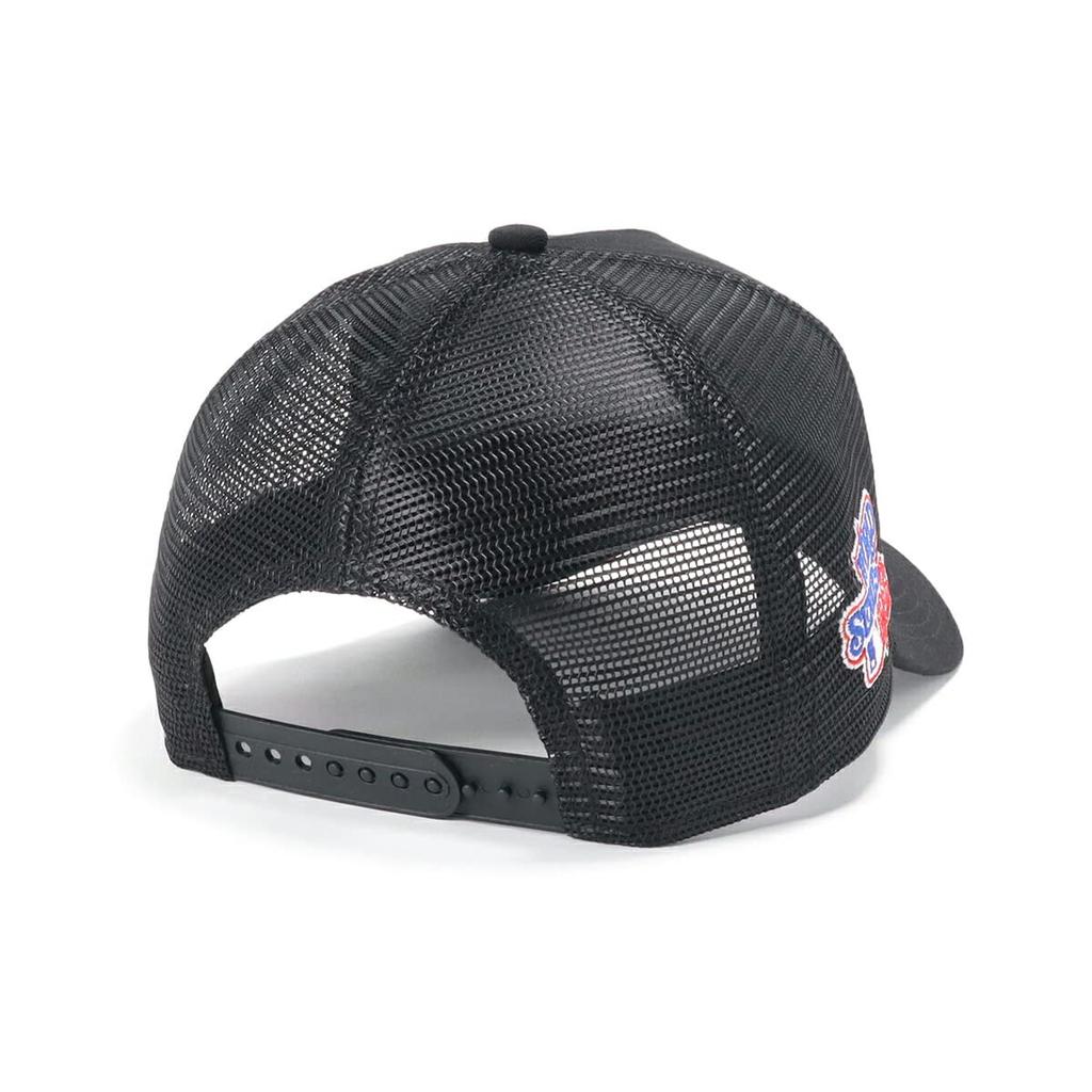 New Era newera Mesh Cap 9FORTY A-Frame Trucker 14721102 NER33C8562 MLB Los Angeles Dodgers Shohei Ohtani LA BlackWhite Black FREE SIDE PATCH ONSPOTZ