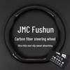 2023 Jiangling Fushun Leather Steering Wheel Cover, Business Style, All-Season, Non-slip, Universal Fit