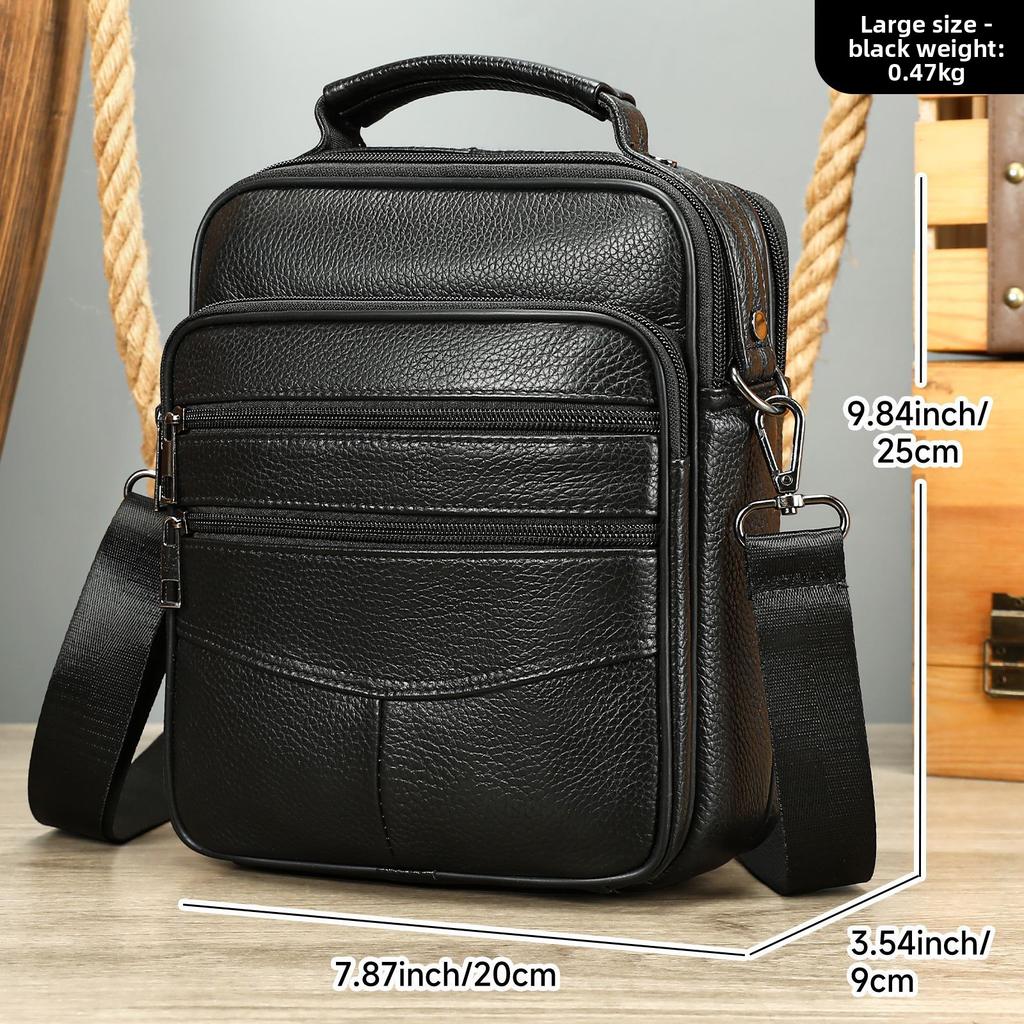 Retro and Versatile Single-shoulder Bag, High-end Commuting Outdoor Crossbody Bag, Multi-pocket Casual Small Crossbody Bag