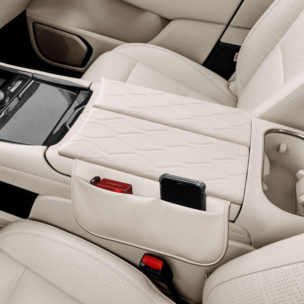 Lynk & Co 900 Armrest Box Cover: Leather Protective Pad for Center Console