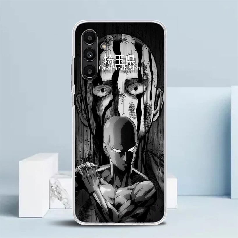 

One P-Punch-Man Saitama King Phone Case For Samsung Galaxy A17 A37 A57 A16 A15 A14 A13 A56 A55 A54 A53 A36 A35 A34 A33 A26 A25 A Samsung A06