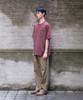Holliseon Lawrence Short Sleeve T-Shirt Burgundy