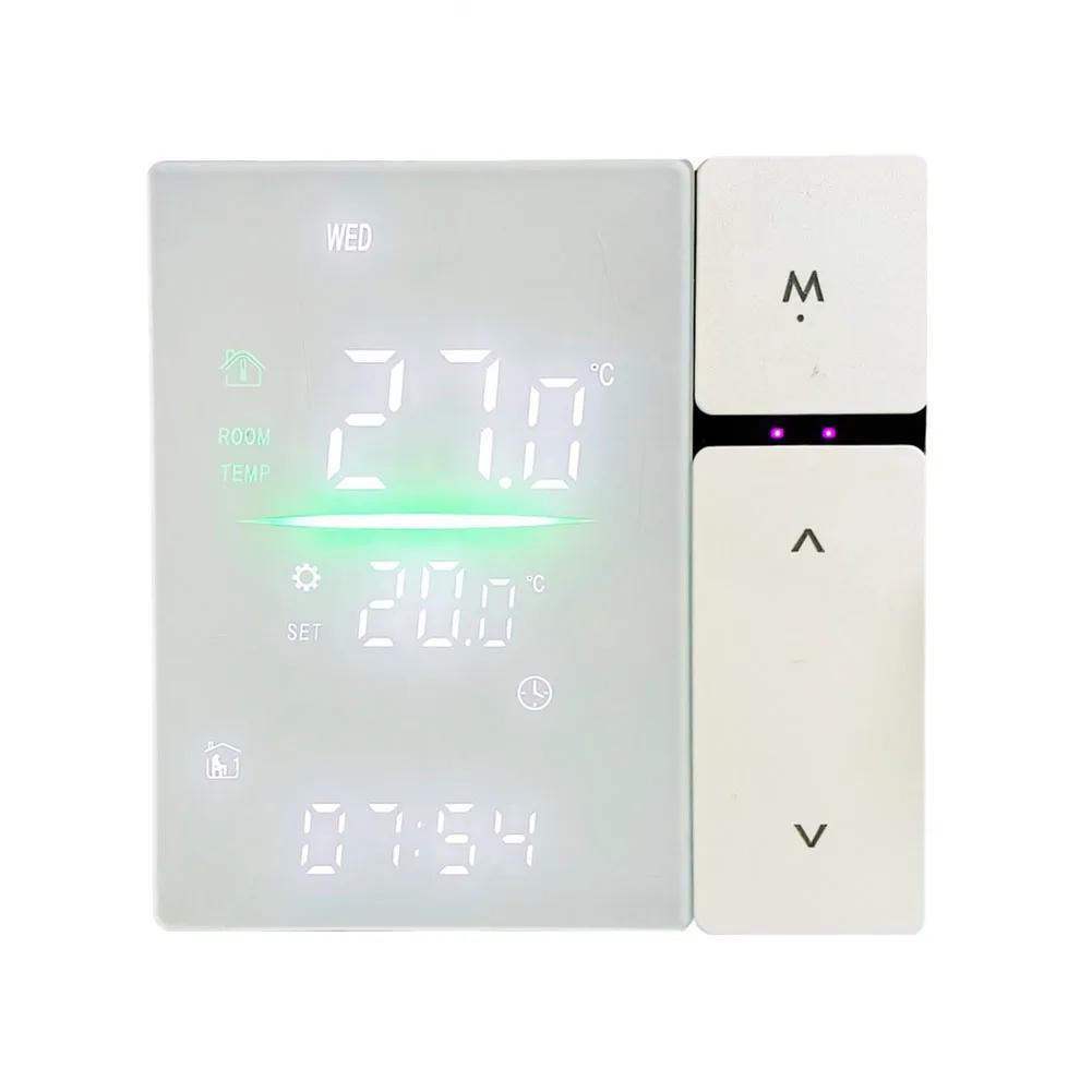 3/16A Smart WiFi Thermostat, Compatible With Tuya= App,For Electric Floor Heating Or Water/Gas Boiler LCD Display Voice Controer