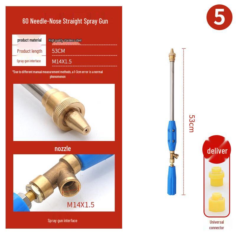 High-Pressure Sprayer Pointed Nozzle