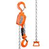 VEVOR Manual Lever Chain Hoist, 1/2 Ton 499.5 Kg Capacity 1.5m Come Along, G80 Galvanized Carbon Steel with Weston Double-Pawl Brake