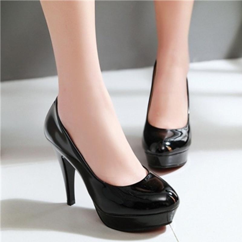 red bottom spike heels