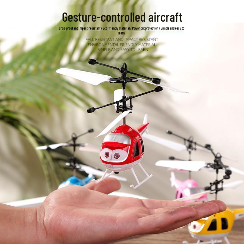 Cross-Border Gesture-Sensing Cartoon Helicopter Toy for Kids