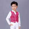 Children's Sequin Vest Dancewear: Jazz, Street, Catwalk Performance Costume for Girls and Boys