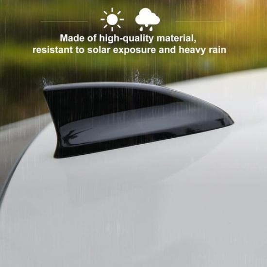 Gloss Black Shark Fin Antenna Cover For Honda Civic 11Th -2024 Accessories