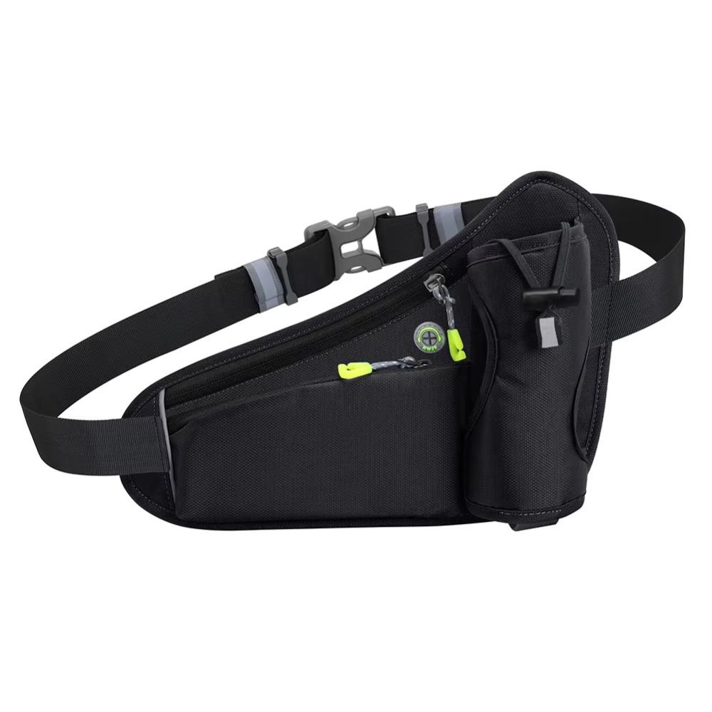 Adjustable Strap Cell Phone Pouch Reflective Design Running Waist Belt Bag  Travel