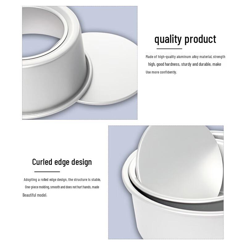 Yimeide Non-Stick Round Aluminum Cake Pan