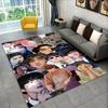 Tappeto Kpop B-BTS Kim Seok Jin Cantante per Stanza dei Giochi Camera da Letto Soggiorno Divano Arredamento Casa, Tappeto Area Tappetino Antiscivolo Regalo