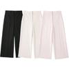 Ur Business Temperament Commuter High Waist Ankle Wide Leg Pants