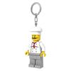 IQ Iconic Chef Key Light Keychain LED Keychain Light Block Toy Doll Movable Mini Figure