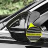 2Pcs Carbon Fiber Car Rear View Mirror Sticker Rain Board Eyebrow Car Mirror Rain Shield Shade Cover Protector Guard