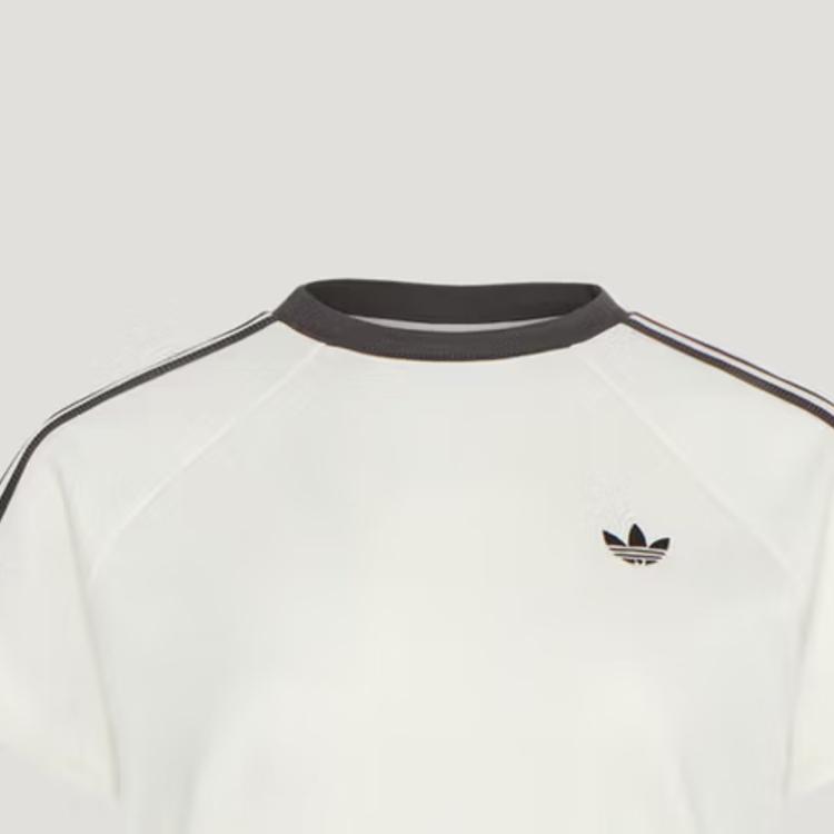 adidas Originals Solid Color Short Sleeve Round Neck Pullover T-Shirt Women Tops KY8479