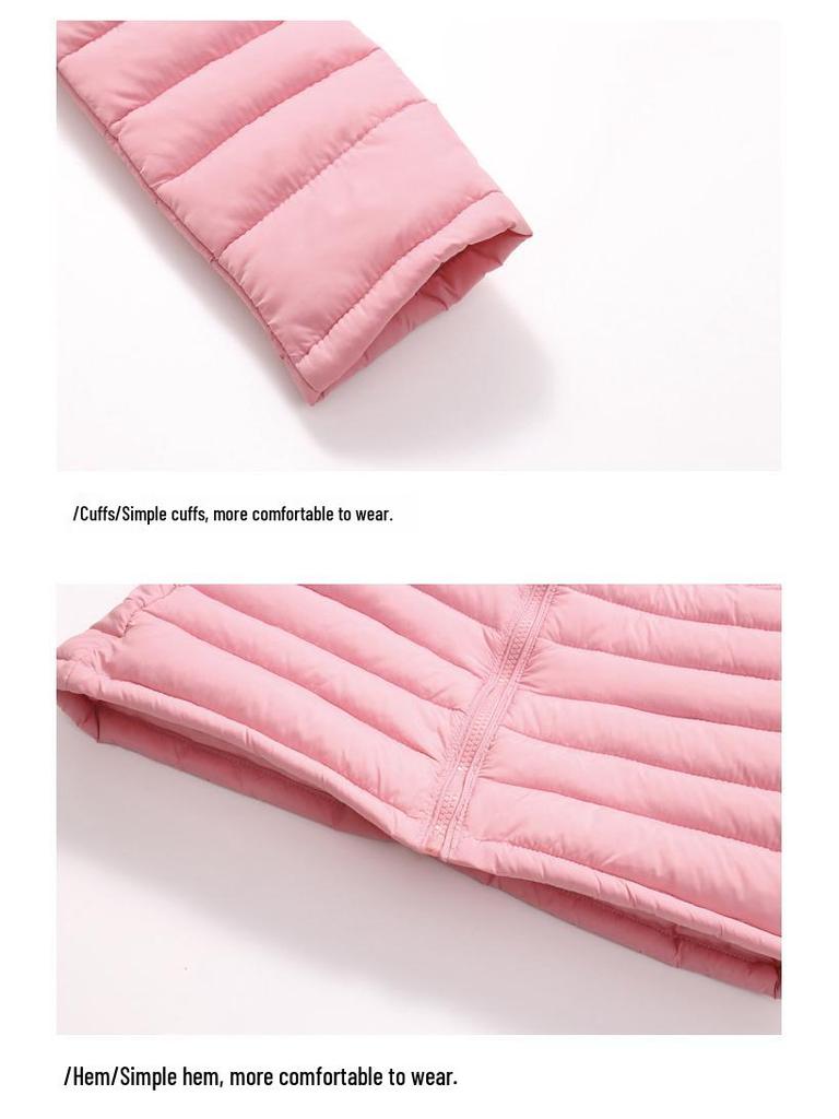 2025 Kids' Thick Cotton Over-the-Knee Winter Jacket - Boys' & Girls' Mid-Length Outerwear