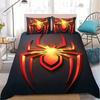 Cool S-Spider-Man Duvet Cover Set Home Style Bedding Soft Laundry Cotton Bed 3 Piece Set Student Dormitory Gift