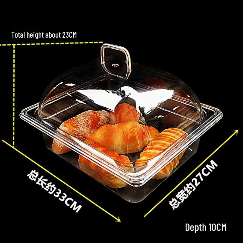 European Style Food Display Box with Lid