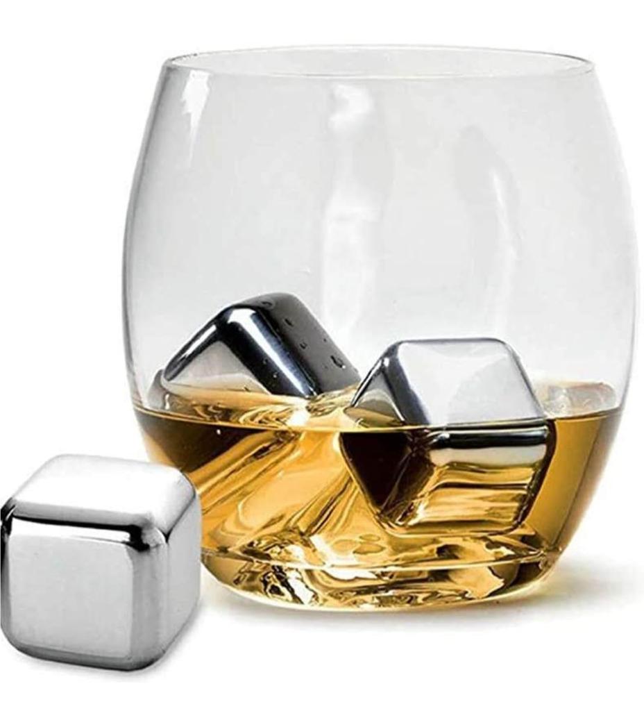 Measuring Cup Jigger Cup 3060ml with Measurement Markings, Cocktail and Whiskey Measuring Cup, Includes 2 Ice Cubes and 1 Fork, Bar Tool Set,