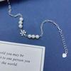 Sterling Silver Snowflake Women's Bracelet - Winter Soft Style, Exquisite Korean Gentle Fashion, Perfect Christmas Gift