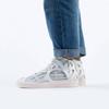 Feng Chen Wang x Converse Jack Purcell Deconstructed Open Smile Casual Non-slip Wear-resistant Mid-top Skate Shoes Unisex White Grey