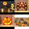 Festive Halloween Led Lights Lantern With Safe Low Voltage Bat Skull Pumpkin And Spider Patterns