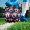 AC Milan Theme Soccer Ball Size 5 Soccer Ball Soft Touch Professional Training Football for Outdoor Sports