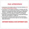 Car Rear Side Window Decoration Sticker For Mini Cooper F54 F55 F56 F57 F60 R55 R56 R57 R59 R60 Decals Auto Parts Car Assessoire