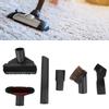 6 Piece Vacuum Clner Accessory Kit/,   ABS Brush Adapter Set Thorough Clning, Converts from 32mm To 35mm, Idl for Corners, Countertops and