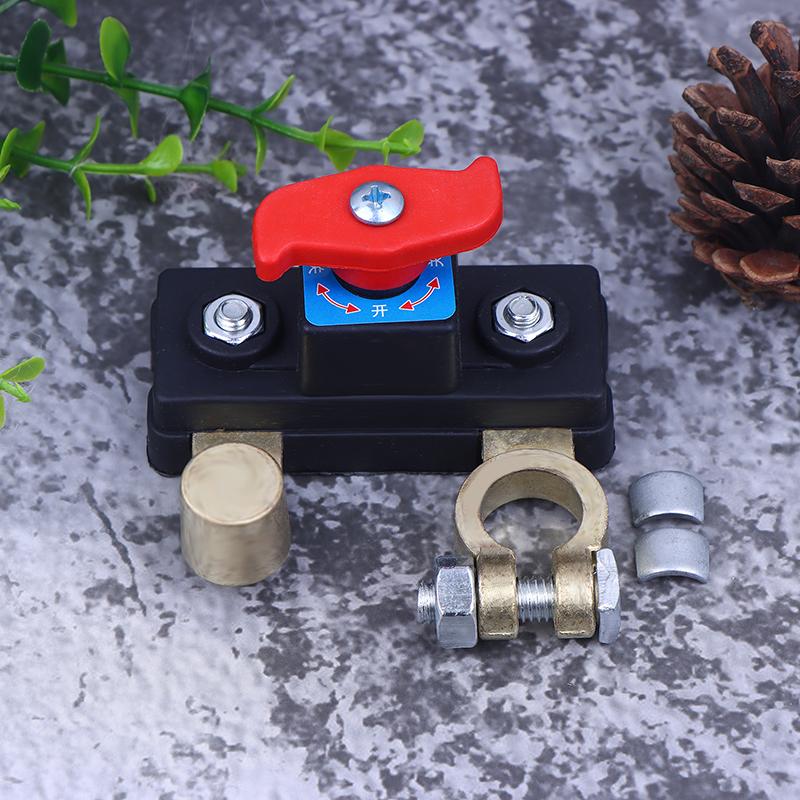 1Pc Universal Negative Terminal Cut Off Kill Switches 12V/24V Car Battery Disconnect Switch Isolator Power For Efficient Battery