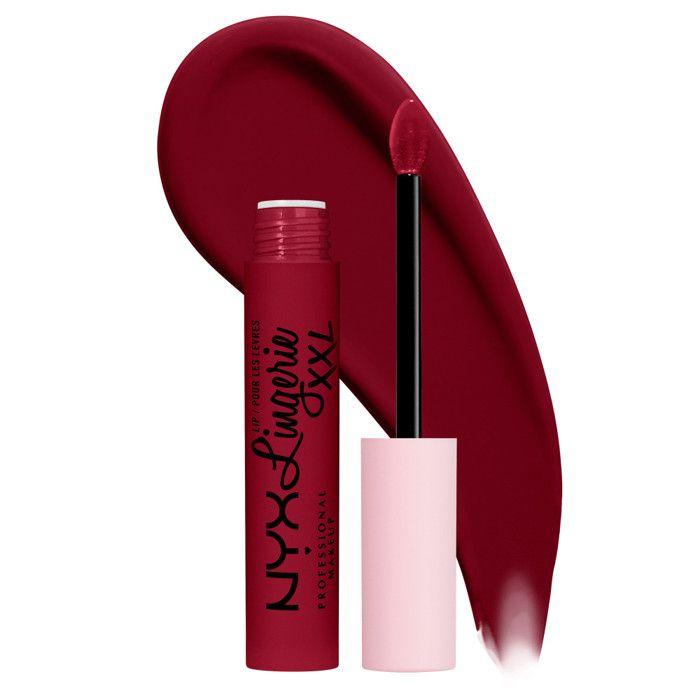 Liquid Matte Lipstick - NYX PROFESSIONAL MAKEUP - Lip Lingerie XXL - Vegan - Long-lasting - Sizzlin Shade