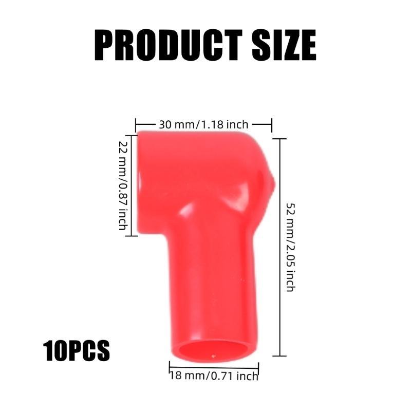 652F Easy Installation Battery Terminal Insulator With PVC Construction Battery Poles Cover For Outdoor Use