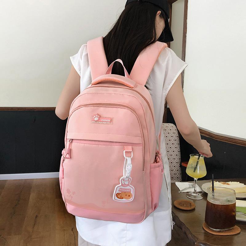 A Niche Design Harajuku Instagram Backpack, A Simple and Versatile Japanese Style Backpack for Girls
