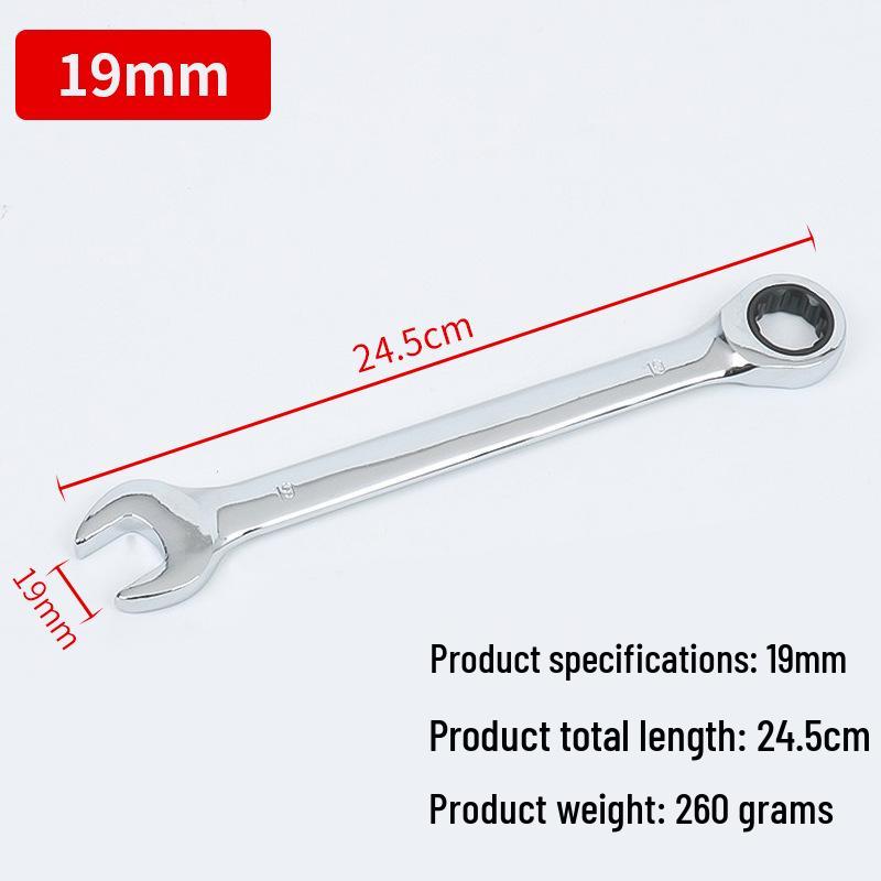 Multifunctional Double-End Ratchet Wrench for Auto Repair