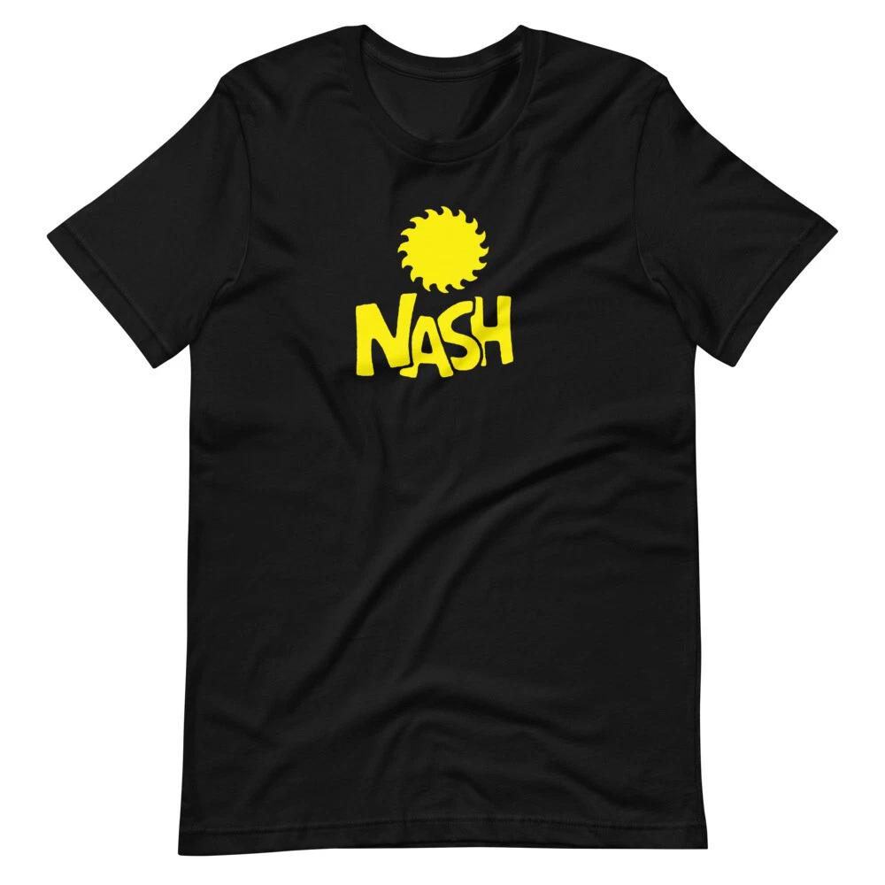 

NASH Skateboards Black Tee Shirt Short-Sleeve Unisex T-Shirt 3XL