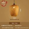 Bamboo Weaving Pendant Lamp - Zen Tea Room & Restaurant Lighting, New Chinese Style Rattan Lantern