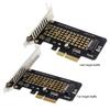 Adaptador M.2 NVME para PCIe 3.0 X4 Até 32Gbps PCI-E GEN4 para PC Desktop para SSD M.2 NVMe 2280/2260/2242/2230