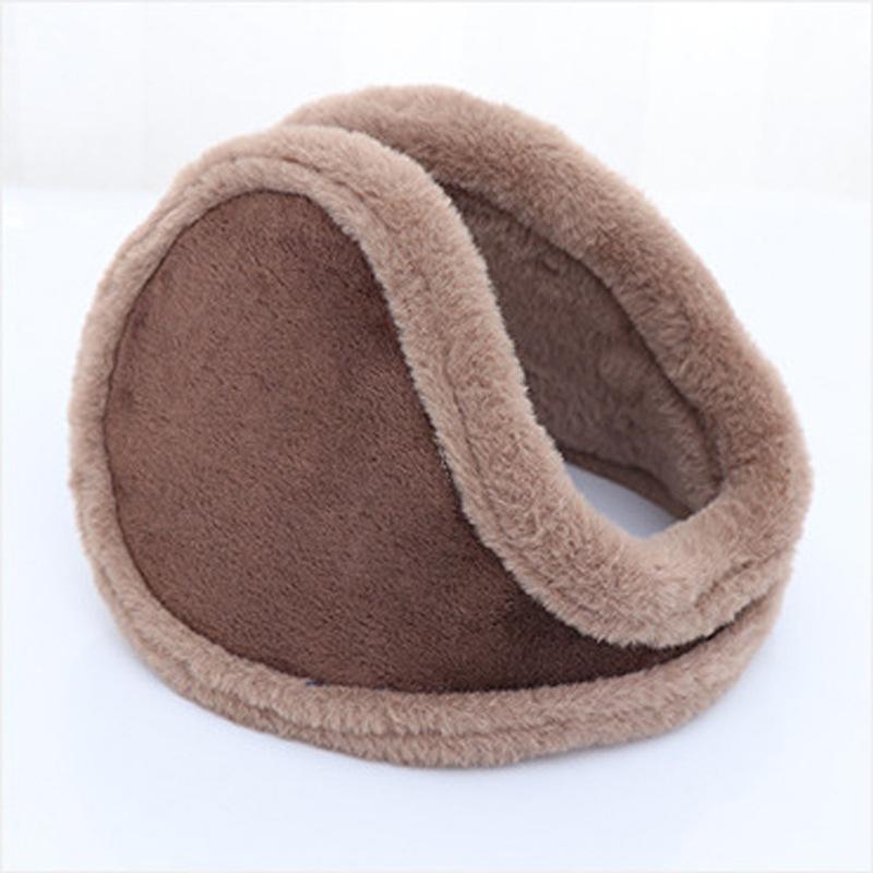 Unisex Warm Fur Earmuffs for Men Women Velvet Ear Muffs Winter Thicken Warmer Ear Cover Outdoor Cycling Ski Plush Ear Protector