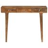 Mango Wood Console Table Solid 102 X 30 X 79 Cm