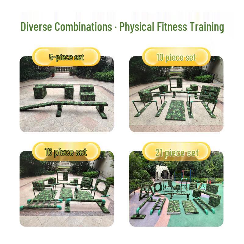 Kids' Camo Obstacle Training 7-Piece Set