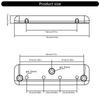 Quick Release Tension Rope For Yacht Cabinets Adjustable Length Elastic Mesh Net Prevent Falling Objects Sturdy Design