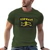 Nuovo Running Man, Airwalk Shoes T-shirt per Skateboard Design. T-shirt top carini t-shirt personalizzate t-shirt grafiche t-shirt da uomo alte