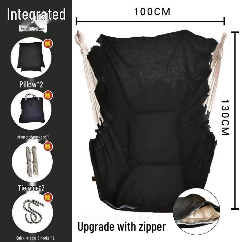 Indoor Hanging Chair Swing for Students – Children's Bedroom Door Frame Hammock, Dormitory Swing, or Courtyard Cradle Seat