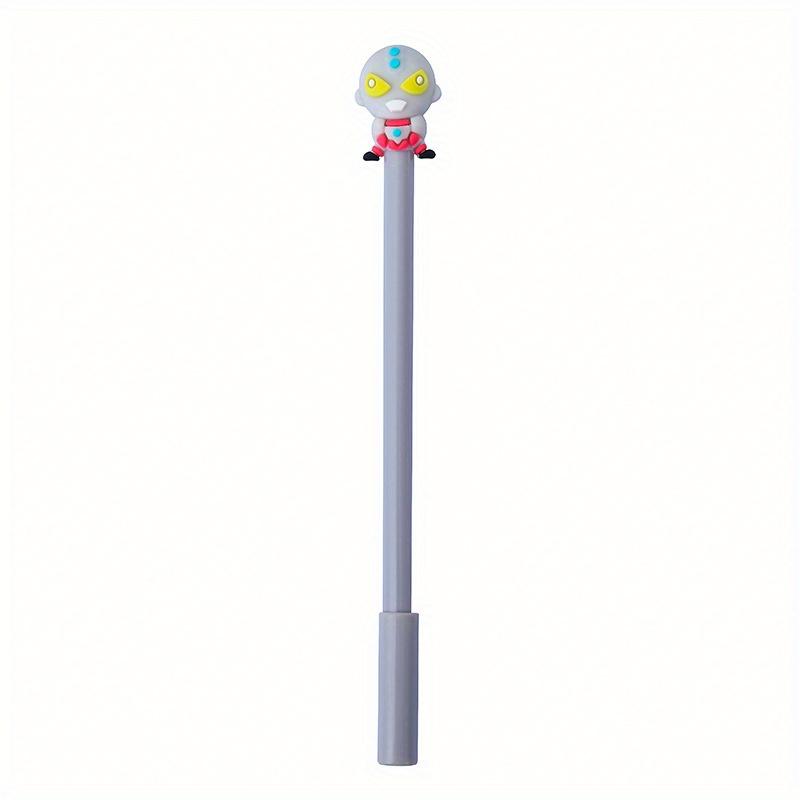Back To School Season 12pcs 0.5mm Creative Cartoon Ultraman Styling Neutral Pen Cute Sign Pen Gift Pen Office Stationery