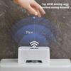 Electric Toilet Sensor Flush Kit with 2 Sensors 1800mAh Push Type Flush Automatic Touchless External Sensor Toilet Flusher Kit