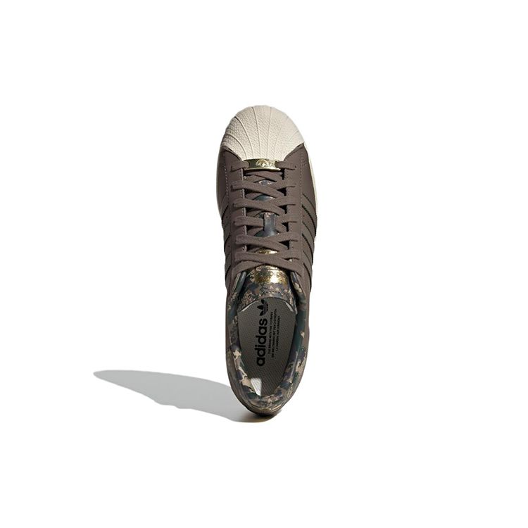 adidas Superstar Blanch Brown Blanch Brown Cream White Unisex Sneakers ID4682